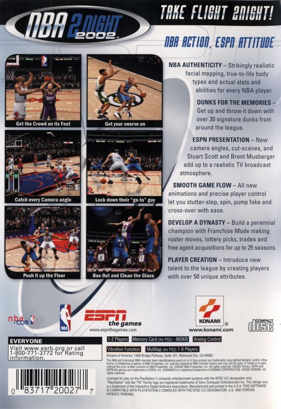 ESPN NBA 2Night 2002 (PS2, Xbox) (gamerip) (2002) MP3